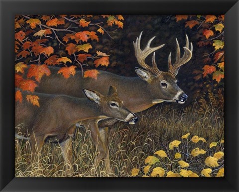 Framed Scent of Autumn Print