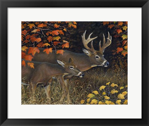 Framed Scent of Autumn Print