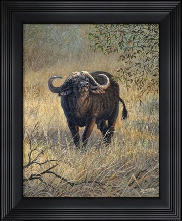 Framed Back Off Print