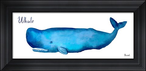 Framed Life of the Big Blue II Print