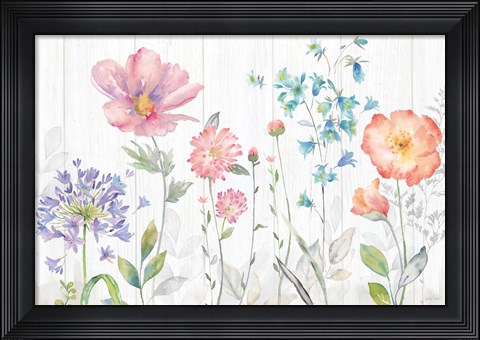 Framed Farmhouse Botanical Garden Print