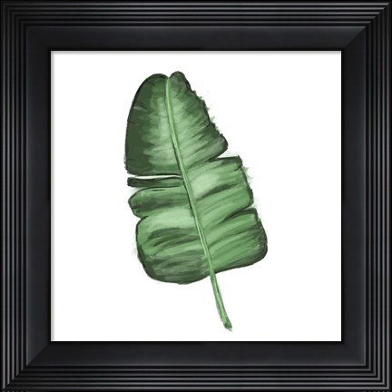 Framed Leaves of the Tropics I Print