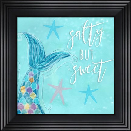 Framed Make Waves II Print