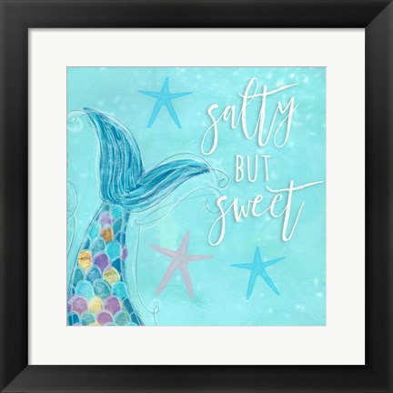 Framed Make Waves II Print