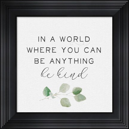 Framed Inspired Life II Print