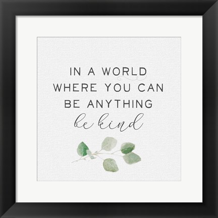 Framed Inspired Life II Print