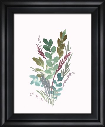 Framed Farmhouse Florals I Print