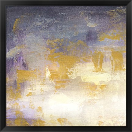 Framed Sunrise Abstract I Print