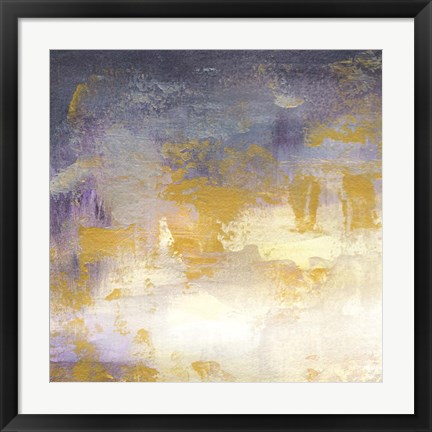 Framed Sunrise Abstract I Print