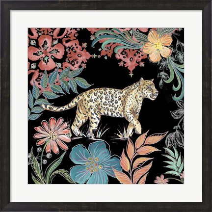 Framed Jungle Exotica Leopard I Print