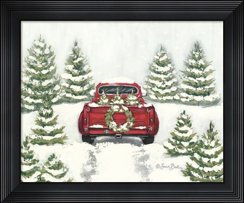 Framed Tree Farm Tradition II Print