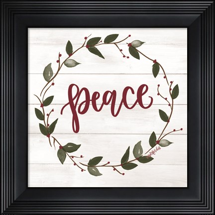 Framed Peace Print