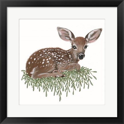 Framed Fawn Print