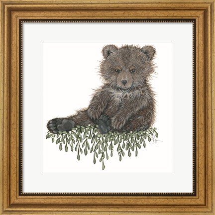 Framed Baby Bear Print