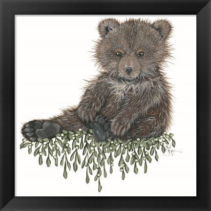 Framed Baby Bear Print