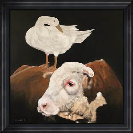 Framed Patience and Pride Print