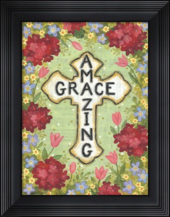 Framed Amazing Grace Print