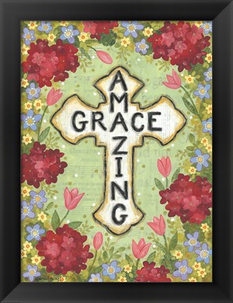 Framed Amazing Grace Print