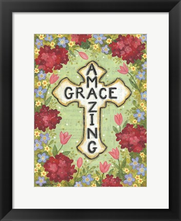 Framed Amazing Grace Print