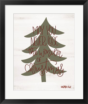 Framed Wonder of Christmas Print