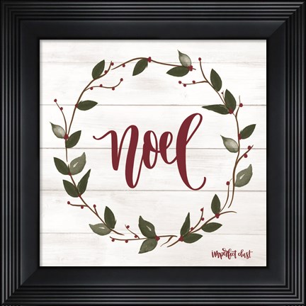 Framed Noel Print