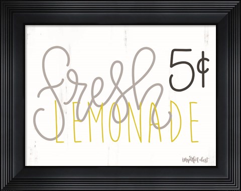 Framed Fresh Lemonade Print