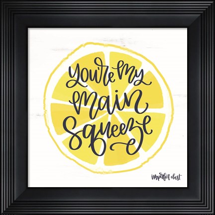 Framed Man Squeeze Print