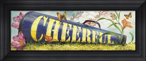 Framed Cheerful Print