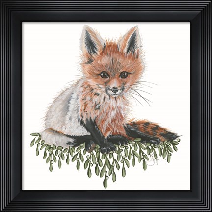 Framed Baby Fox Print