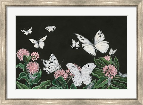 Framed Butterflies Print