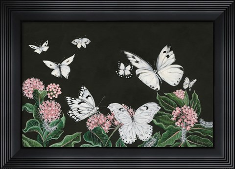 Framed Butterflies Print