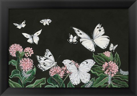 Framed Butterflies Print