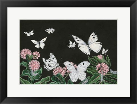 Framed Butterflies Print