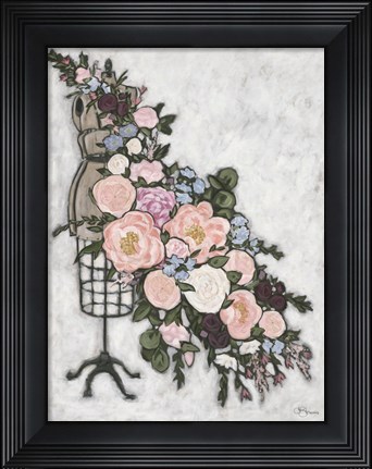 Framed Dress Mannequin Print