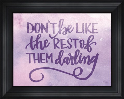 Framed Rest of Them Print