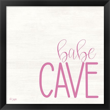 Framed Babe Cave Print