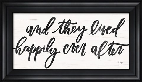 Framed Happily Ever After Print