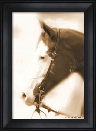 Framed Sepia Dream Print