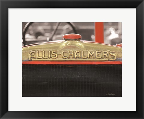 Framed Allis-Chalmers Print