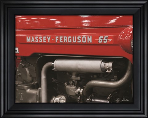 Framed Massey-Ferguson I Print