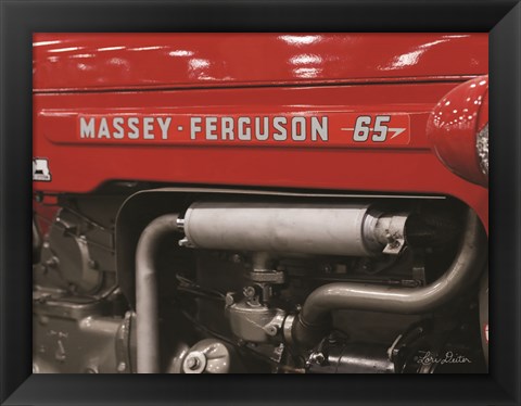 Framed Massey-Ferguson I Print