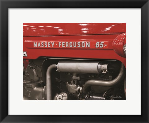 Framed Massey-Ferguson I Print