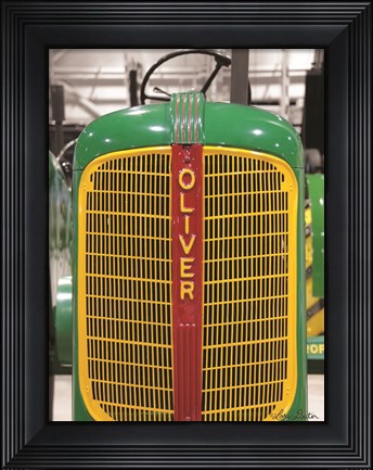 Framed Oliver Tractor Print