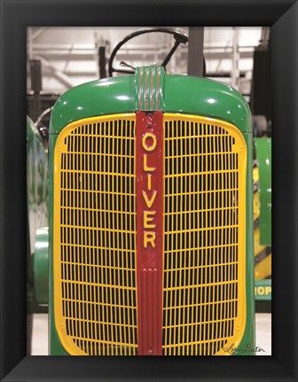 Framed Oliver Tractor Print