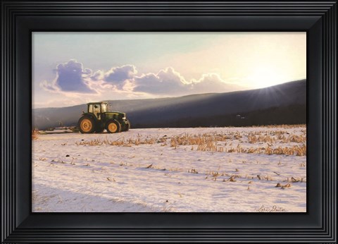 Framed Waiting Print