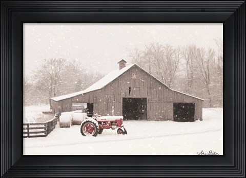 Framed Tractor for Sale Print