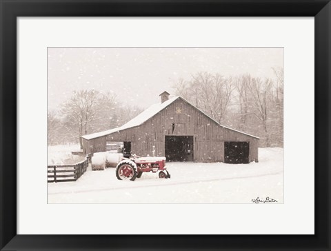 Framed Tractor for Sale Print