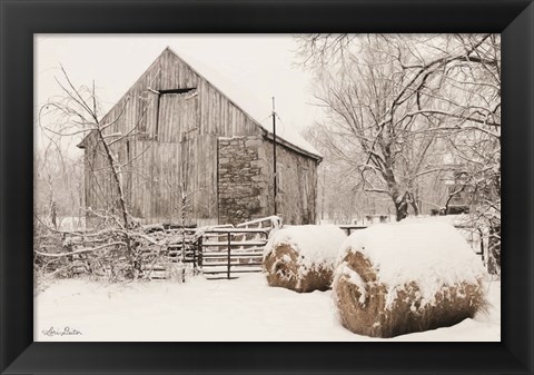 Framed Dinner Rolls Print