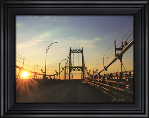 Framed Welcome to the Islands Print