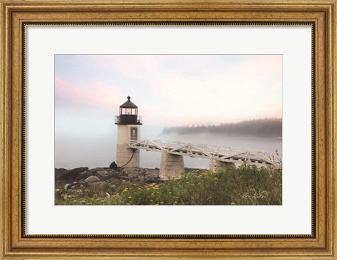 Framed Marshall Point Lighthouse Print